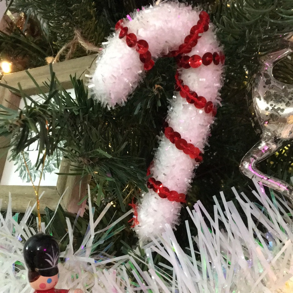 Festive Candy Cane Ornament